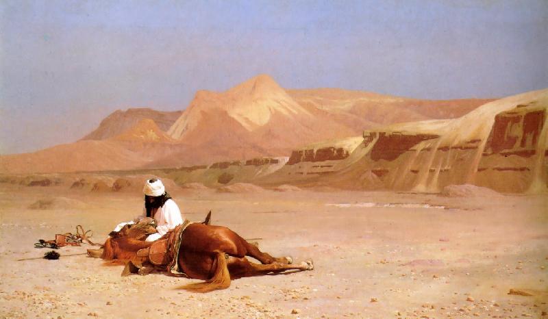 Jean Leon Gerome The Arab and his Steed